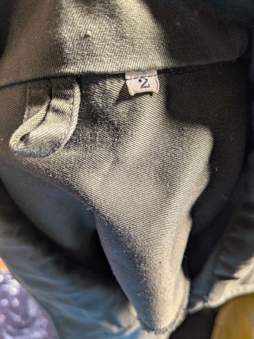 ノンアイロン　オリーブドラブ サイズ2