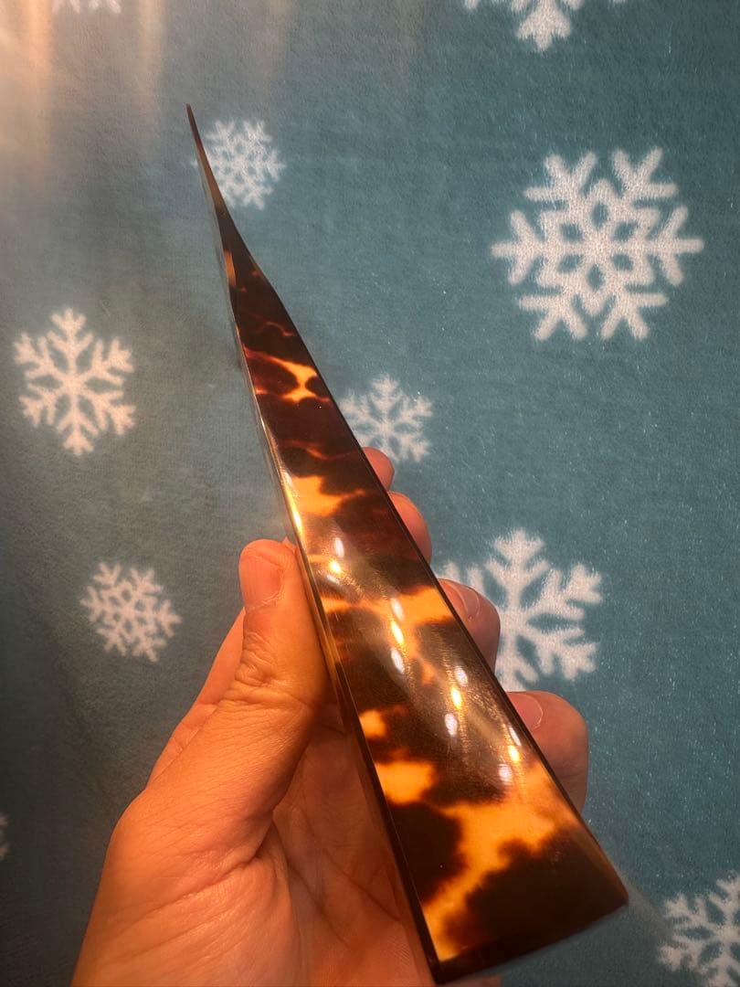 最終値下げ【美品・高級希少品】津軽三味線　バチ 本鼈甲撥　全鼈甲仕様