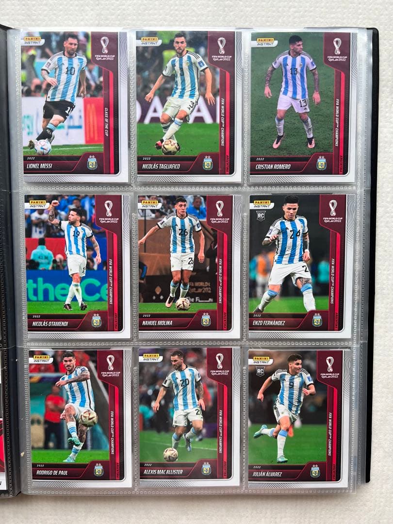 アルゼンチン代表セット カタールワールドカップ　セット