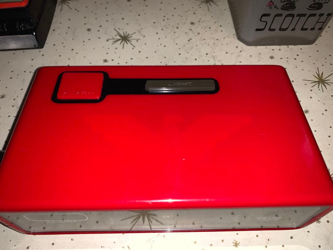 昭和レトロ　動作品　セイコー　SEIKO パタパタ時計　電池式　スペースエイジ