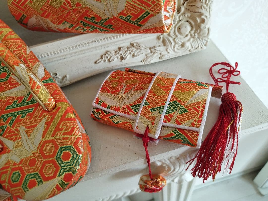 専用です☆薄いブルーの着物と作り帯フルセット☆七五三などに