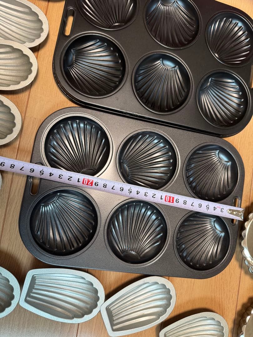 製菓・製パン用型と器具セット