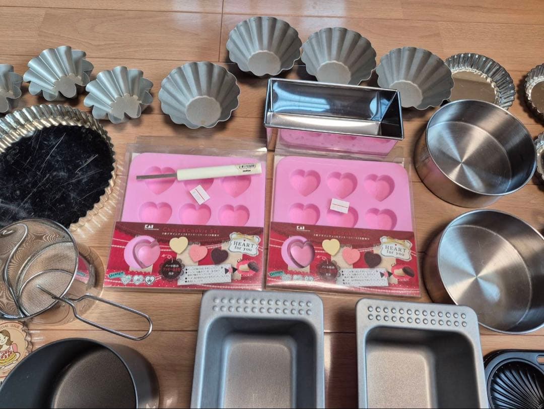 製菓・製パン用型と器具セット