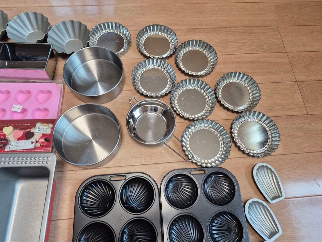 製菓・製パン用型と器具セット