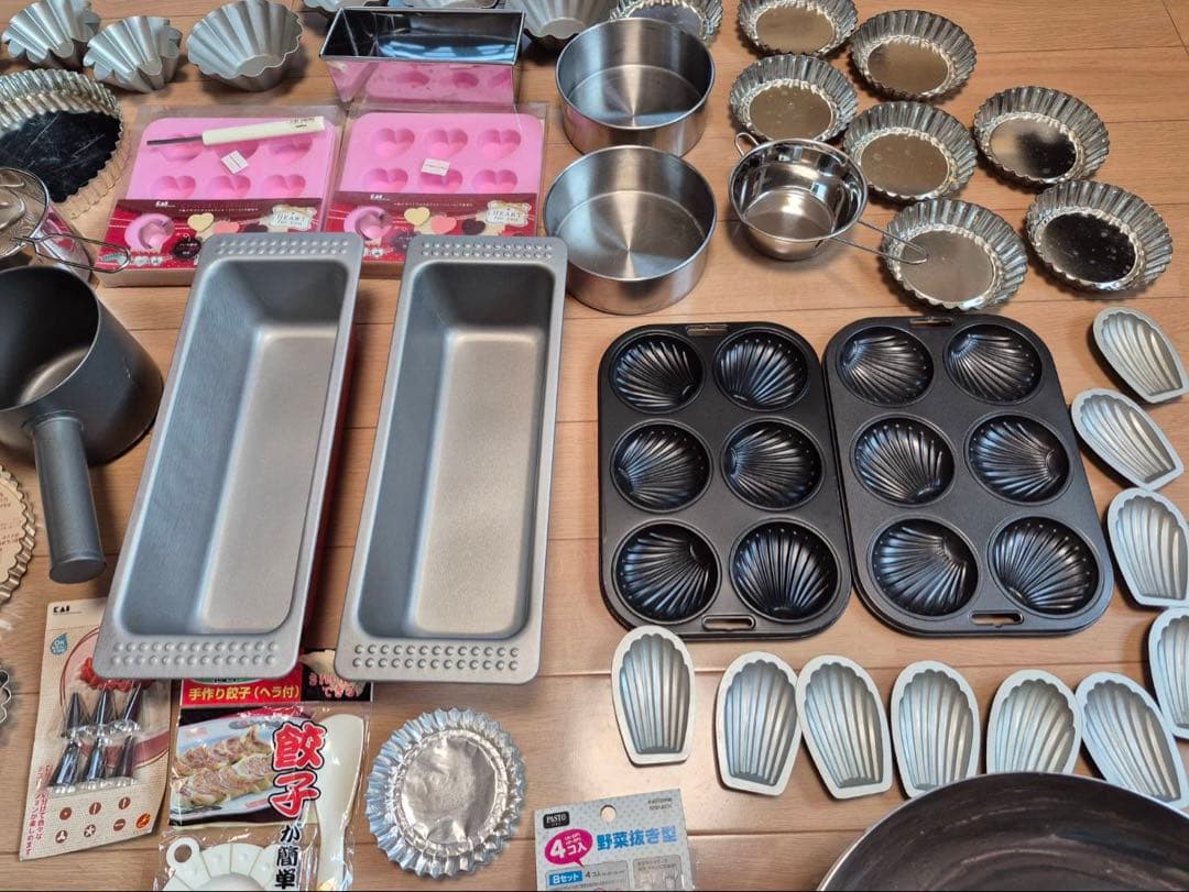 製菓・製パン用型と器具セット