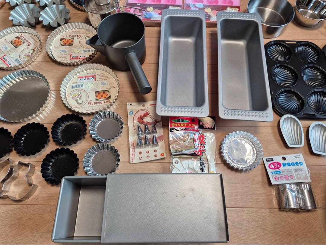 製菓・製パン用型と器具セット