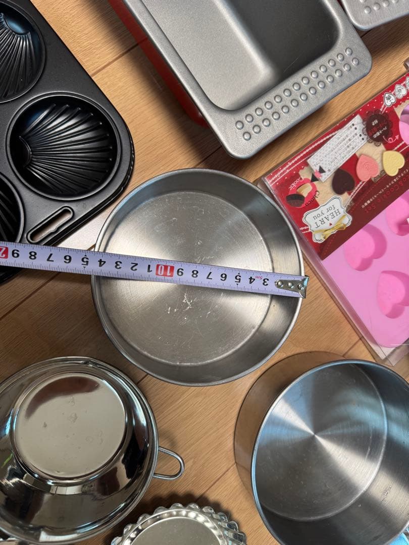 製菓・製パン用型と器具セット