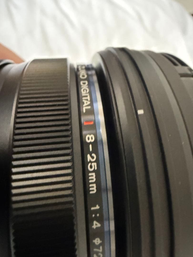 新品未使用品❗️ omsystem 8-25mm pro フィルター付き