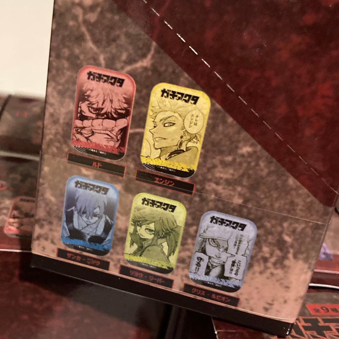 ガチアクタ　スクエア缶バッジ　10BOX まとめ売り　TSUTAYA ザンカ