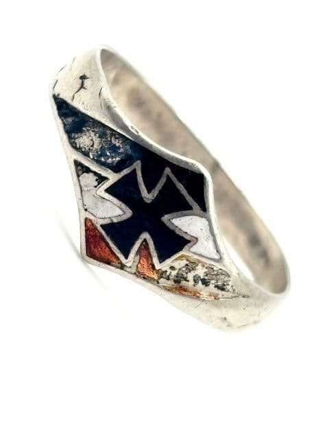 1933’s★ドイツ・ヴァイマル共和国陸軍★将校用リング★政府支給シルバー800