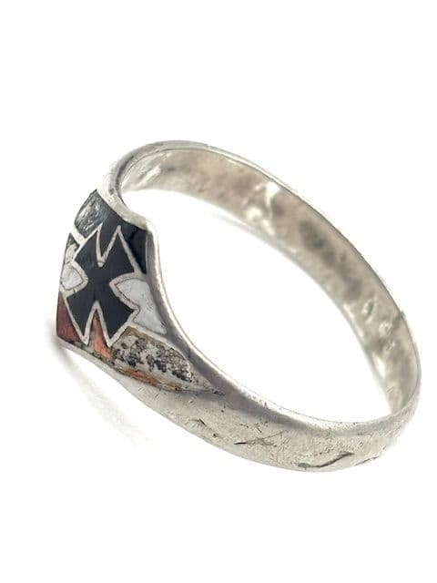 1933’s★ドイツ・ヴァイマル共和国陸軍★将校用リング★政府支給シルバー800