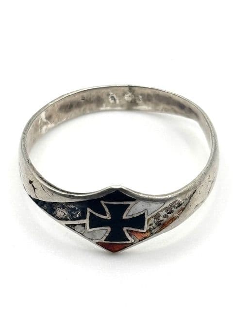 1933’s★ドイツ・ヴァイマル共和国陸軍★将校用リング★政府支給シルバー800