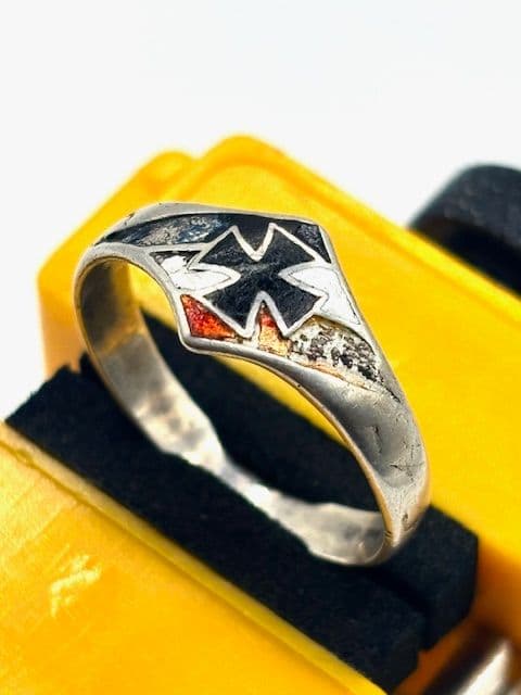 1933’s★ドイツ・ヴァイマル共和国陸軍★将校用リング★政府支給シルバー800