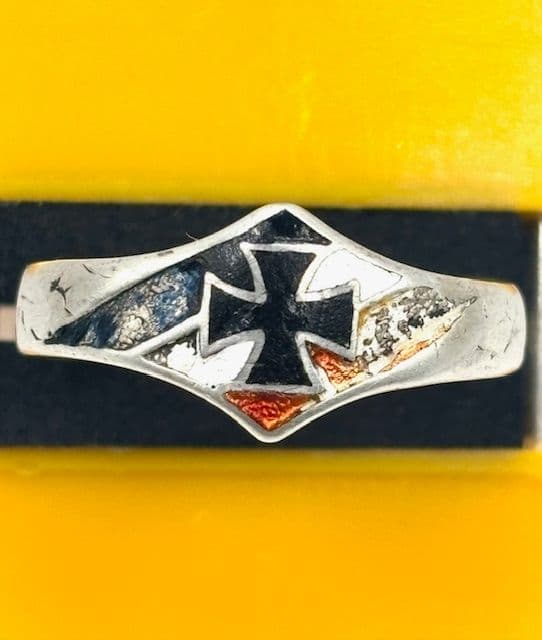 1933’s★ドイツ・ヴァイマル共和国陸軍★将校用リング★政府支給シルバー800