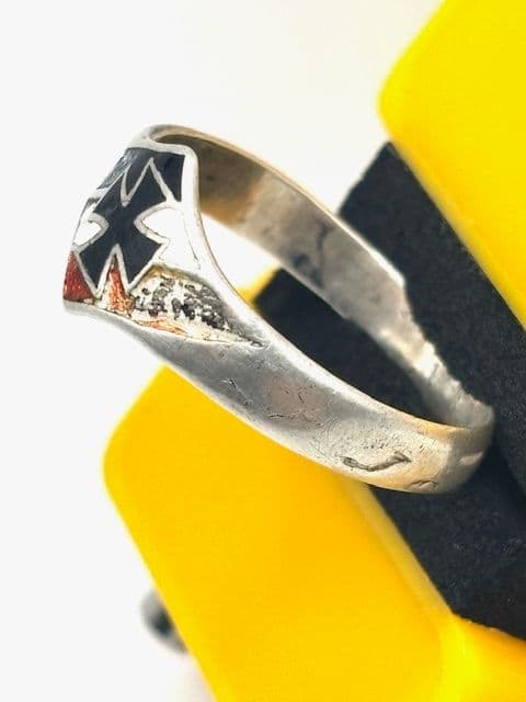 1933’s★ドイツ・ヴァイマル共和国陸軍★将校用リング★政府支給シルバー800