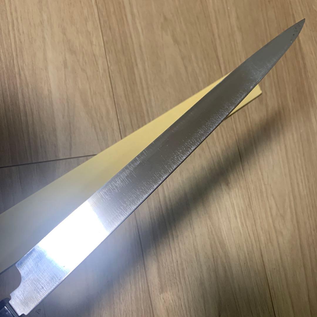 池田辰男　柳　本焼　包丁　尺　黒檀