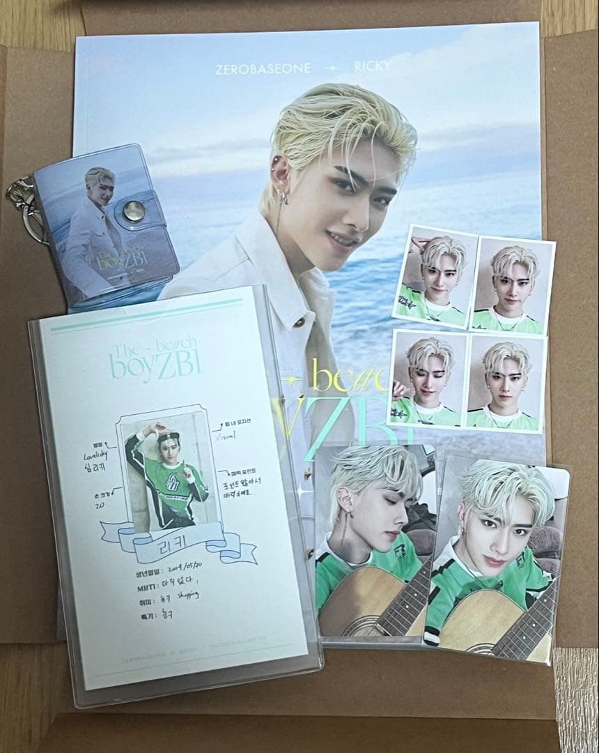 リッキー ゼベワン zb1 ZEROBASEONE DICON トレカ