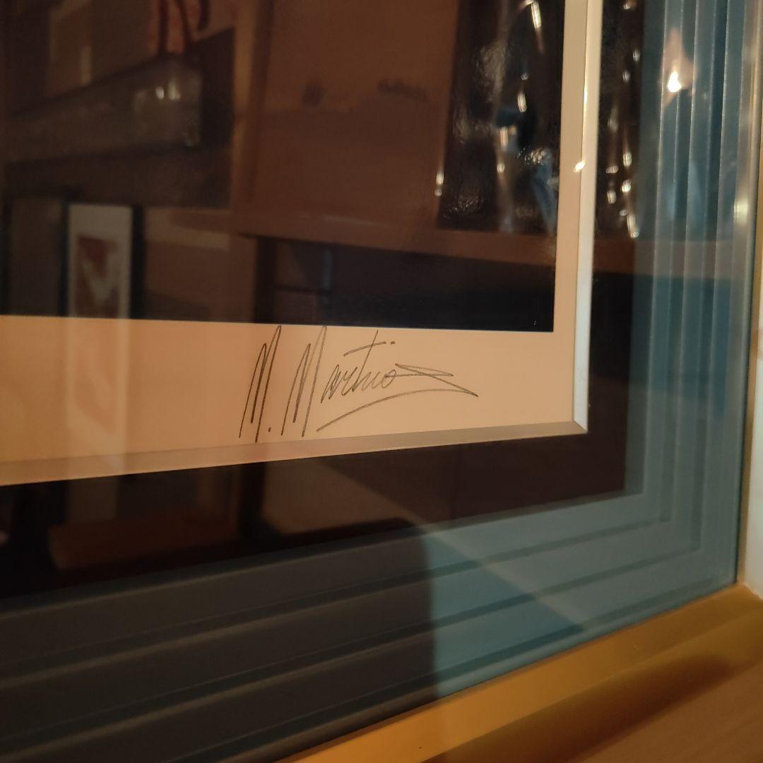 マーティロ・マヌキアン　グレースブルー　ダイヤ入り　鑑定書あり