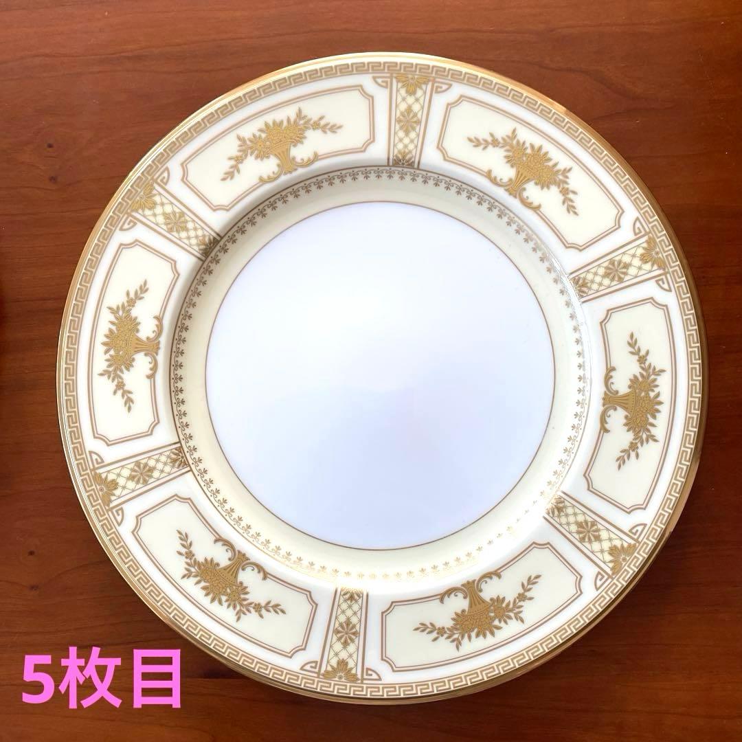 ノリタケ　インペリアルスイート　21.5cmプレート皿5枚セット
