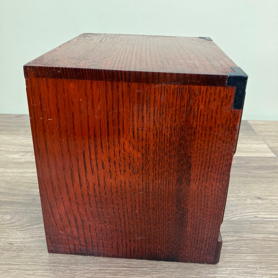 E-3 米山木工 小引き出し 2段 本棚 裁縫箱 ソーイングボックス 引き出し