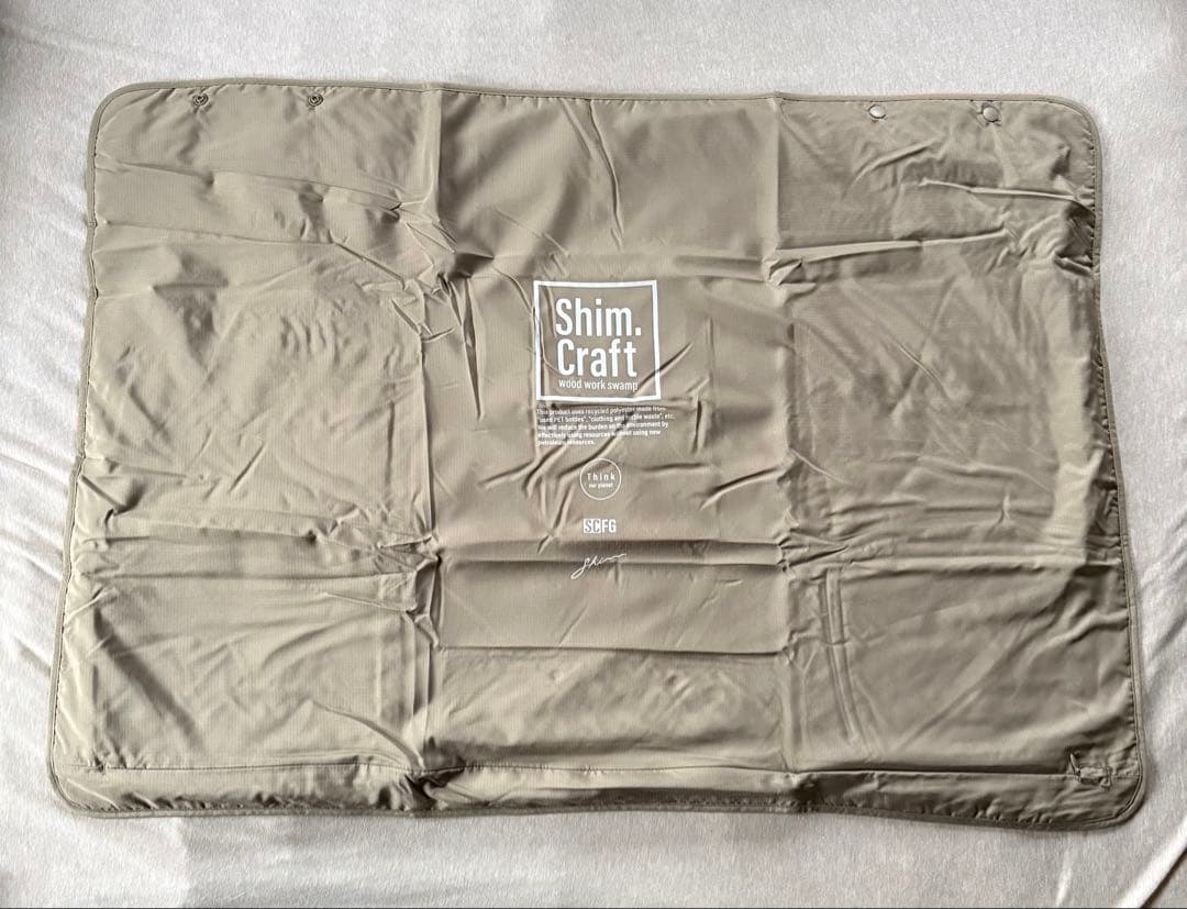 新品 shim.craft フリース ブランケット サンド シムクラフト