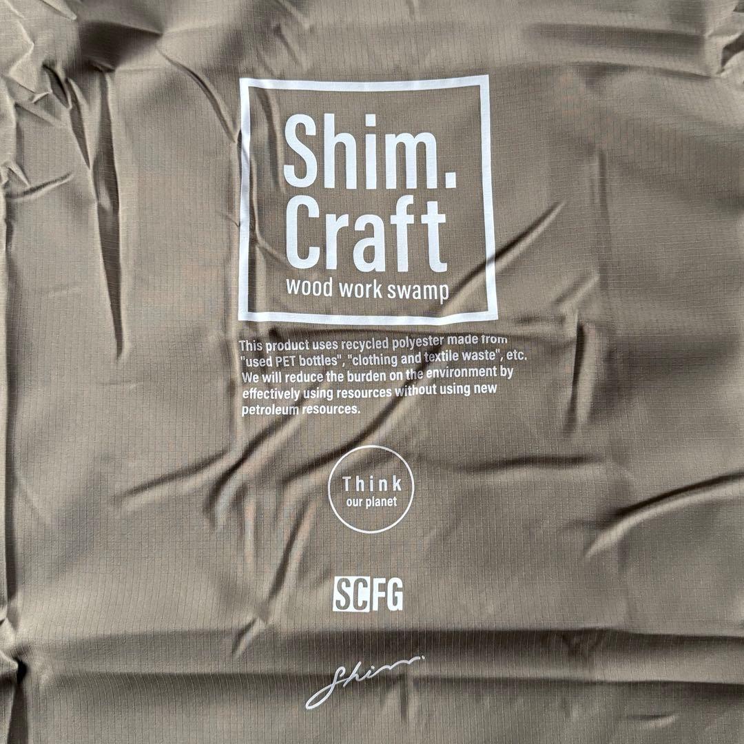 新品 shim.craft フリース ブランケット サンド シムクラフト