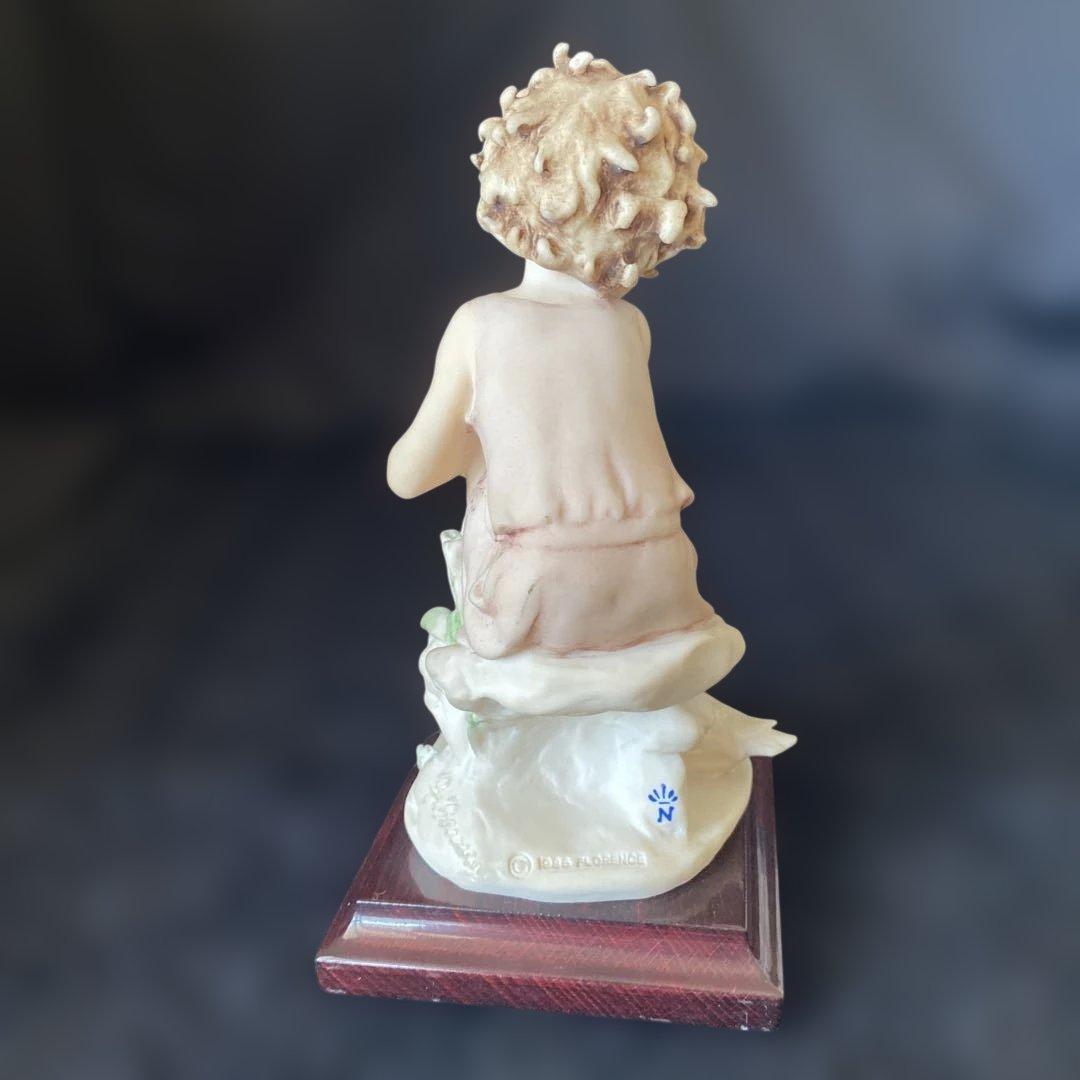 イタリア製　ジョゼッペ・アルマーニ作　 「可愛いアヒルの子」　中古品