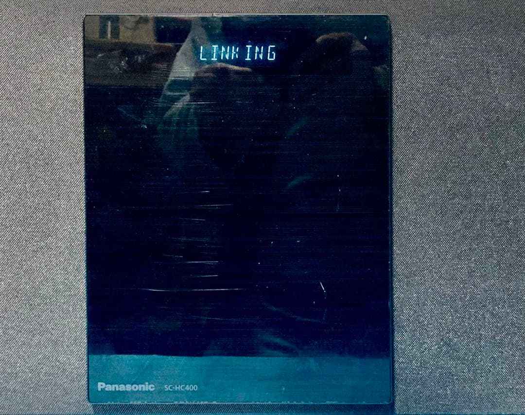 ◆Panasonic／コンパクトステレオシステム／SC-HC400／ブラック