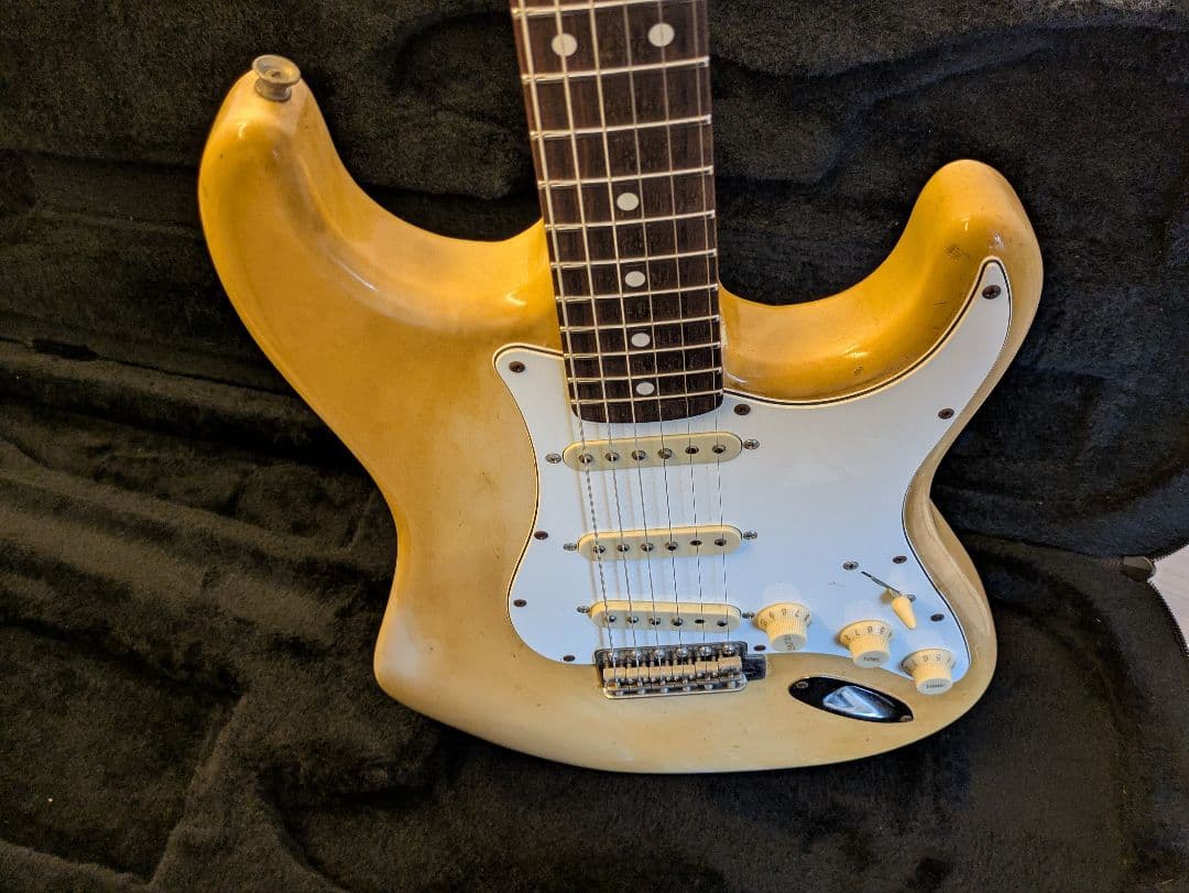 コンポーネントギター　日本製BACCHUS初期のネック使用 ラッカー塗装