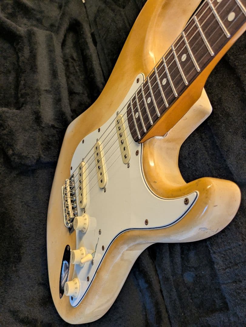 コンポーネントギター　日本製BACCHUS初期のネック使用 ラッカー塗装