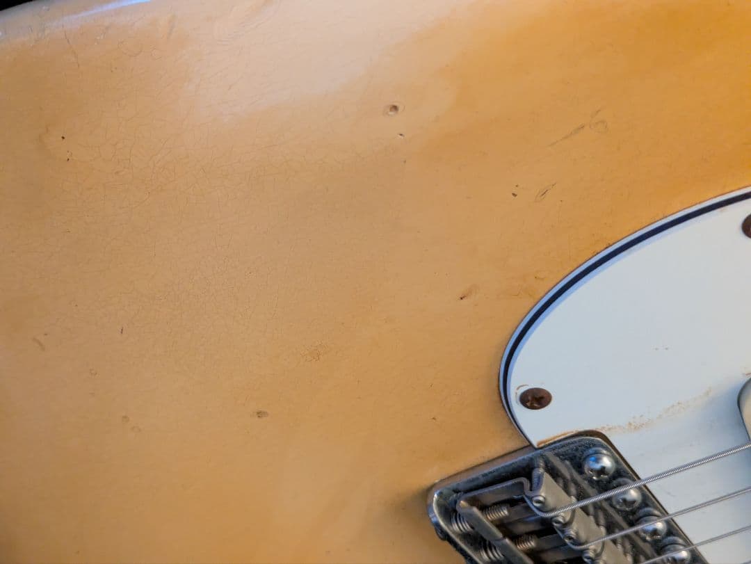 コンポーネントギター　日本製BACCHUS初期のネック使用 ラッカー塗装