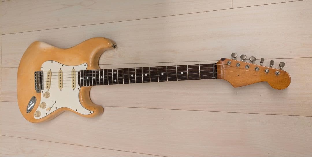 コンポーネントギター　日本製BACCHUS初期のネック使用 ラッカー塗装