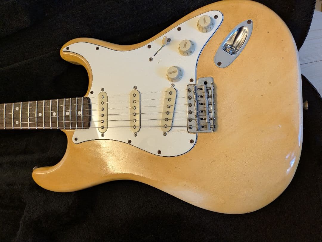 コンポーネントギター　日本製BACCHUS初期のネック使用 ラッカー塗装