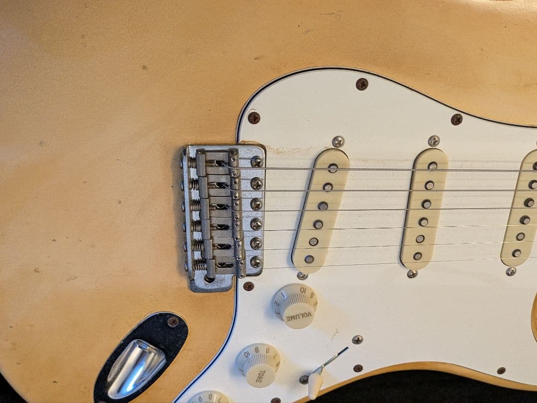 コンポーネントギター　日本製BACCHUS初期のネック使用 ラッカー塗装