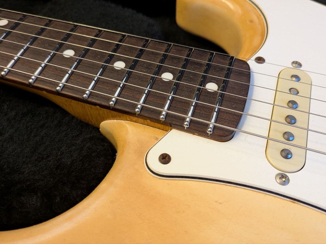 コンポーネントギター　日本製BACCHUS初期のネック使用 ラッカー塗装