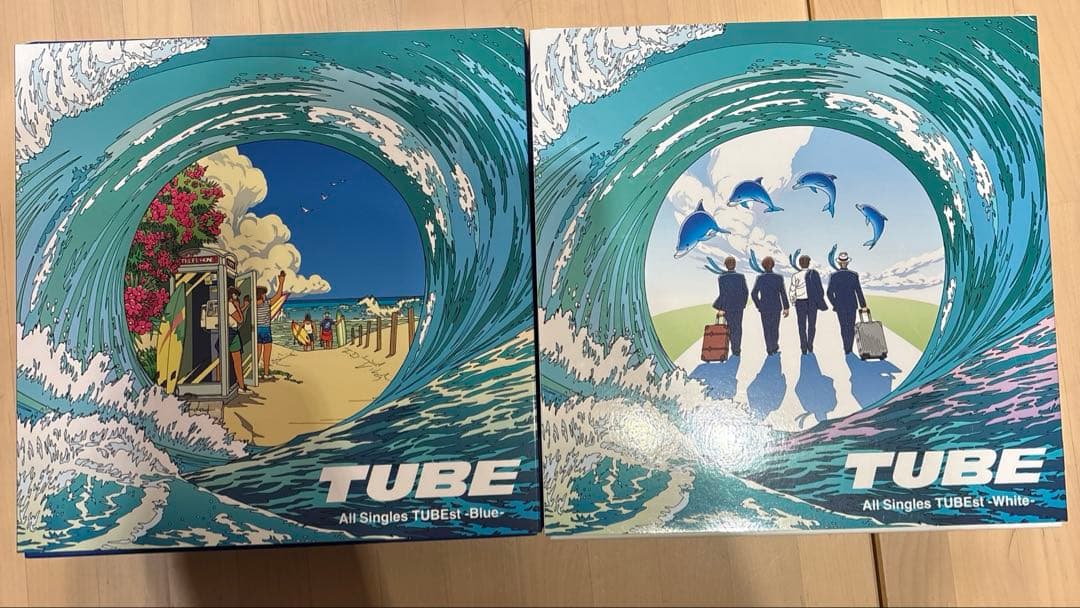 新品TUBE ベストアルバム 初回限定盤 Tシャツのみ 2種類　※一時値下げ
