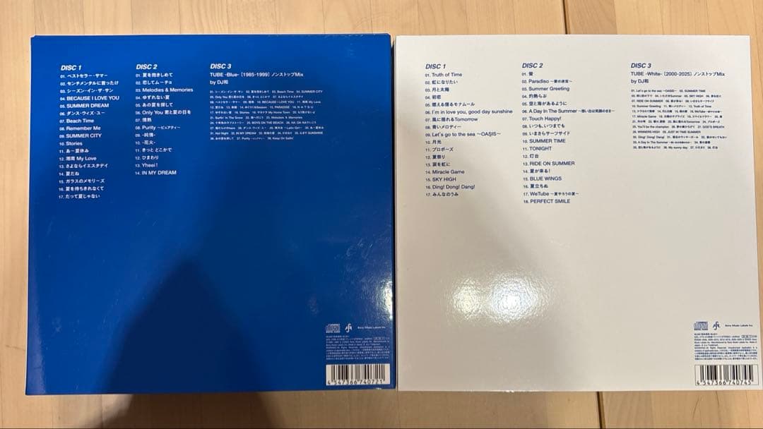 新品TUBE ベストアルバム 初回限定盤 Tシャツのみ 2種類　※一時値下げ