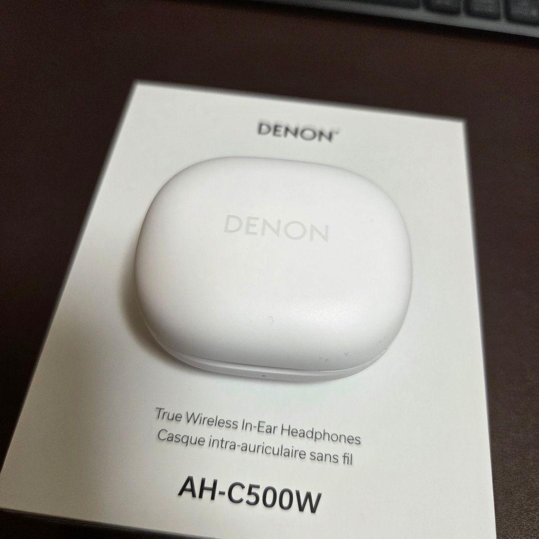 【新品同様】DENON AH-C500W ホワイト
