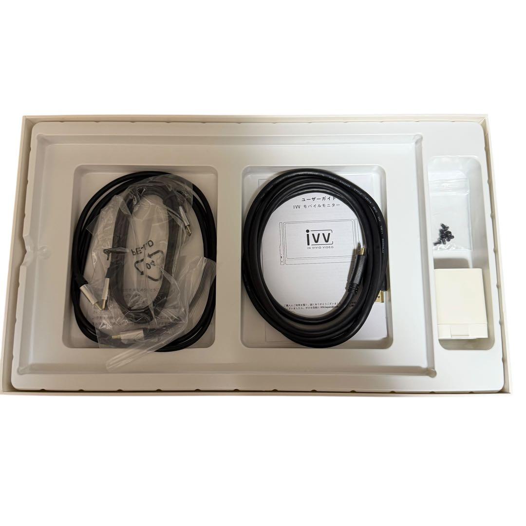 【4K高精細】IVV 13.3インチ モバイルモニタ VESA規格75×75対応