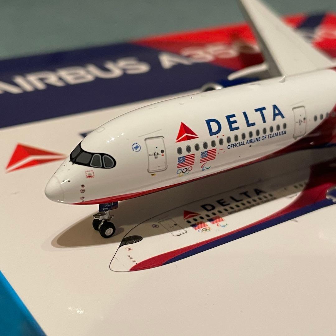 DELTA A350-900 デルタ航空 TEAM USA オリンピック ph
