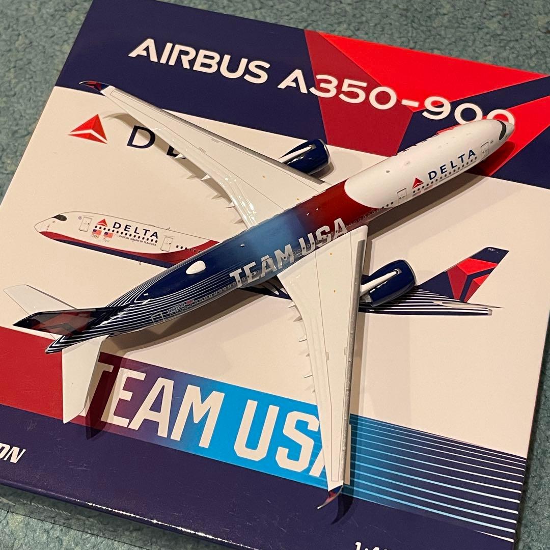 DELTA A350-900 デルタ航空 TEAM USA オリンピック ph