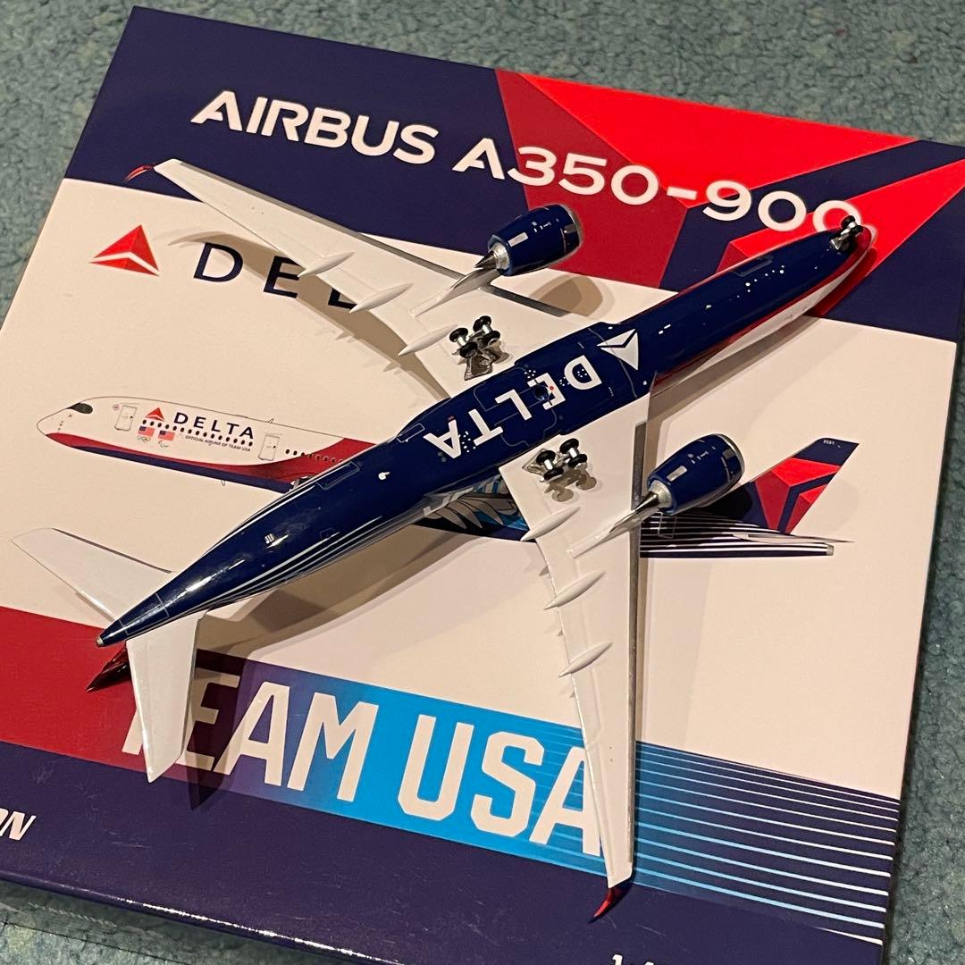 DELTA A350-900 デルタ航空 TEAM USA オリンピック ph