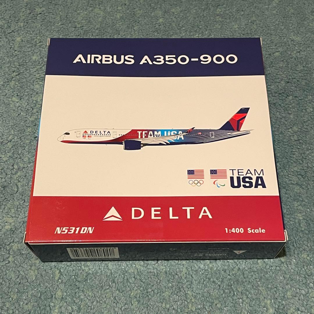 DELTA A350-900 デルタ航空 TEAM USA オリンピック ph