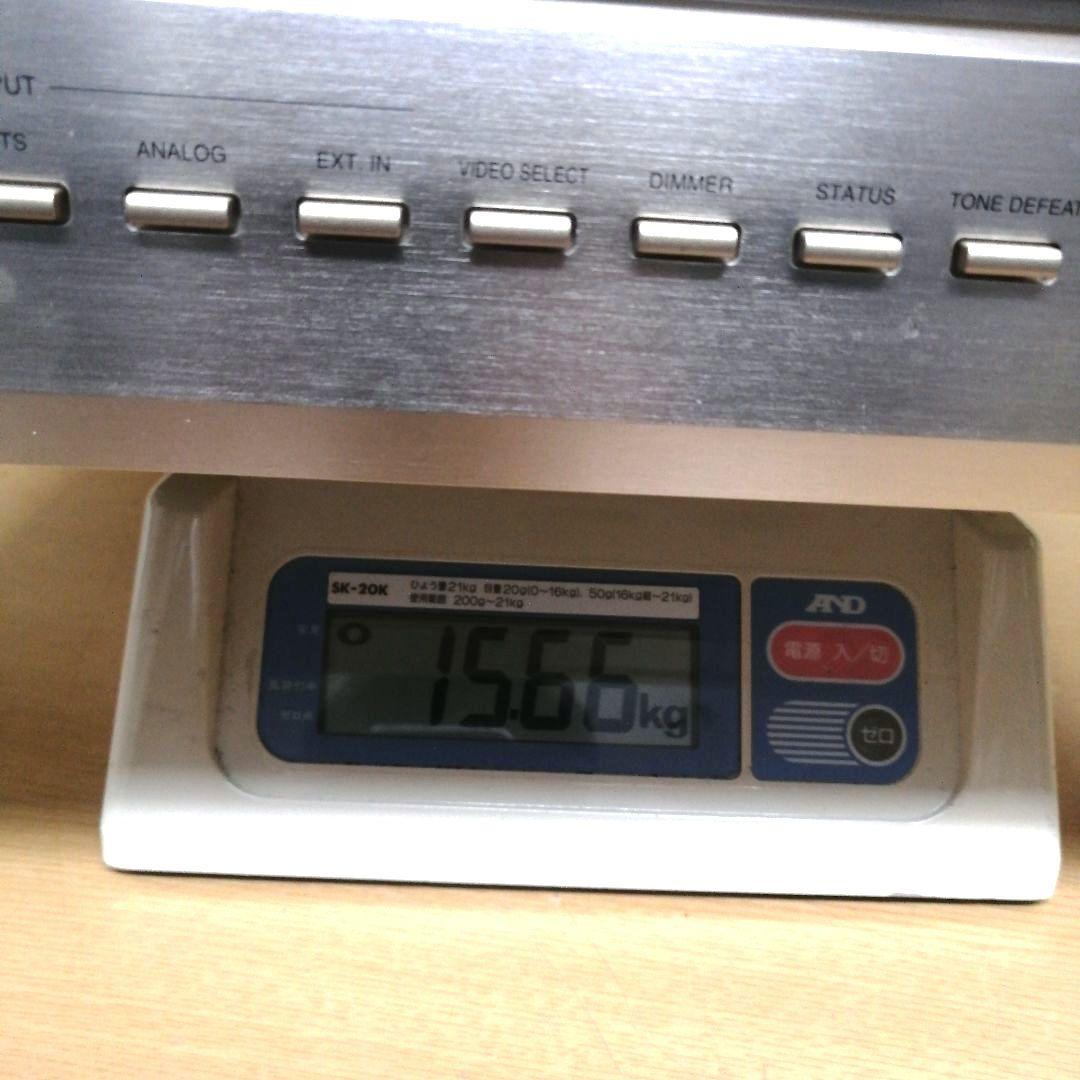 DENON AVC-3550 AVアンプ 通電 簡易動作確認 デノン 約16kg