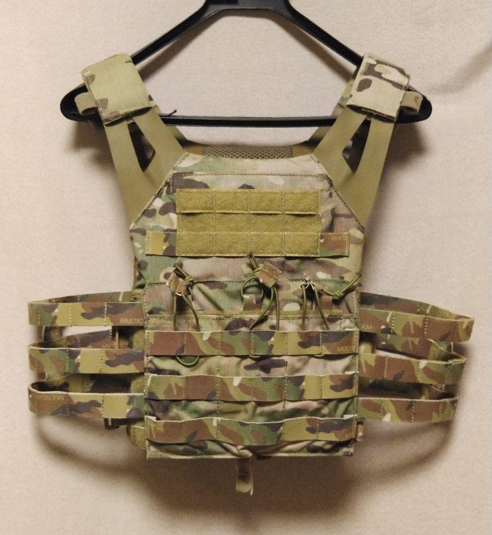 実物生地 TMC JPC マルチカム CRYE AVSパット・ダミープレート付