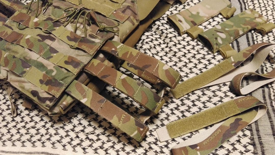 実物生地 TMC JPC マルチカム CRYE AVSパット・ダミープレート付