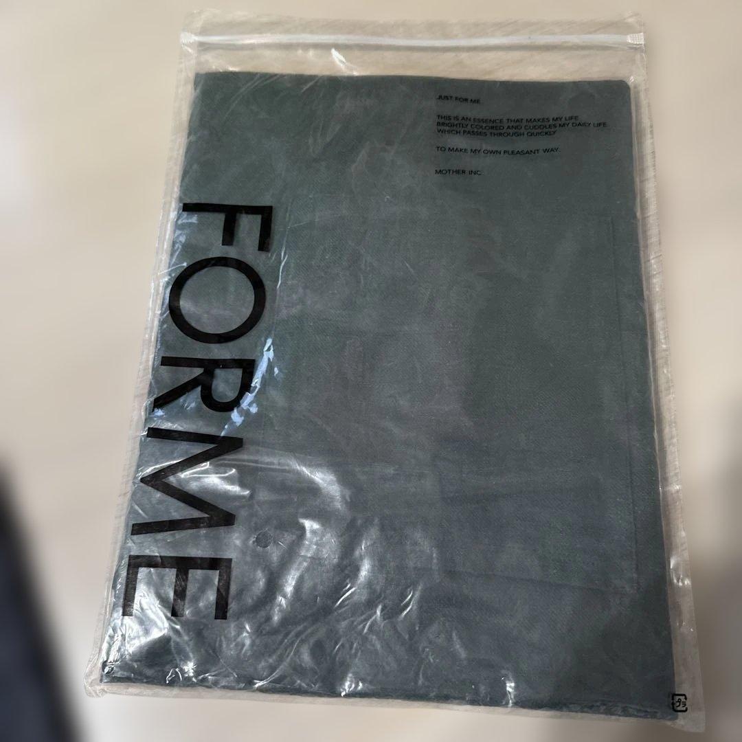 東原亜希formeエプロン　ダークグリーン