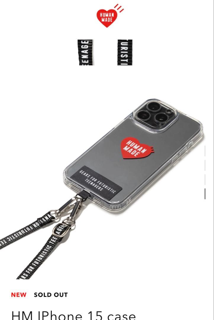 ヒューマンメイド　iPhone 15 case