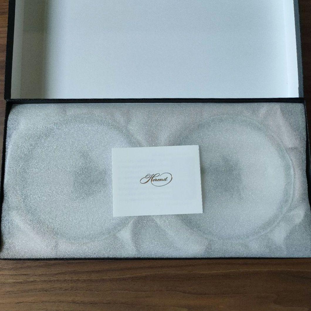 Herend 　ペアフルーツボウル　アポニーグリーン