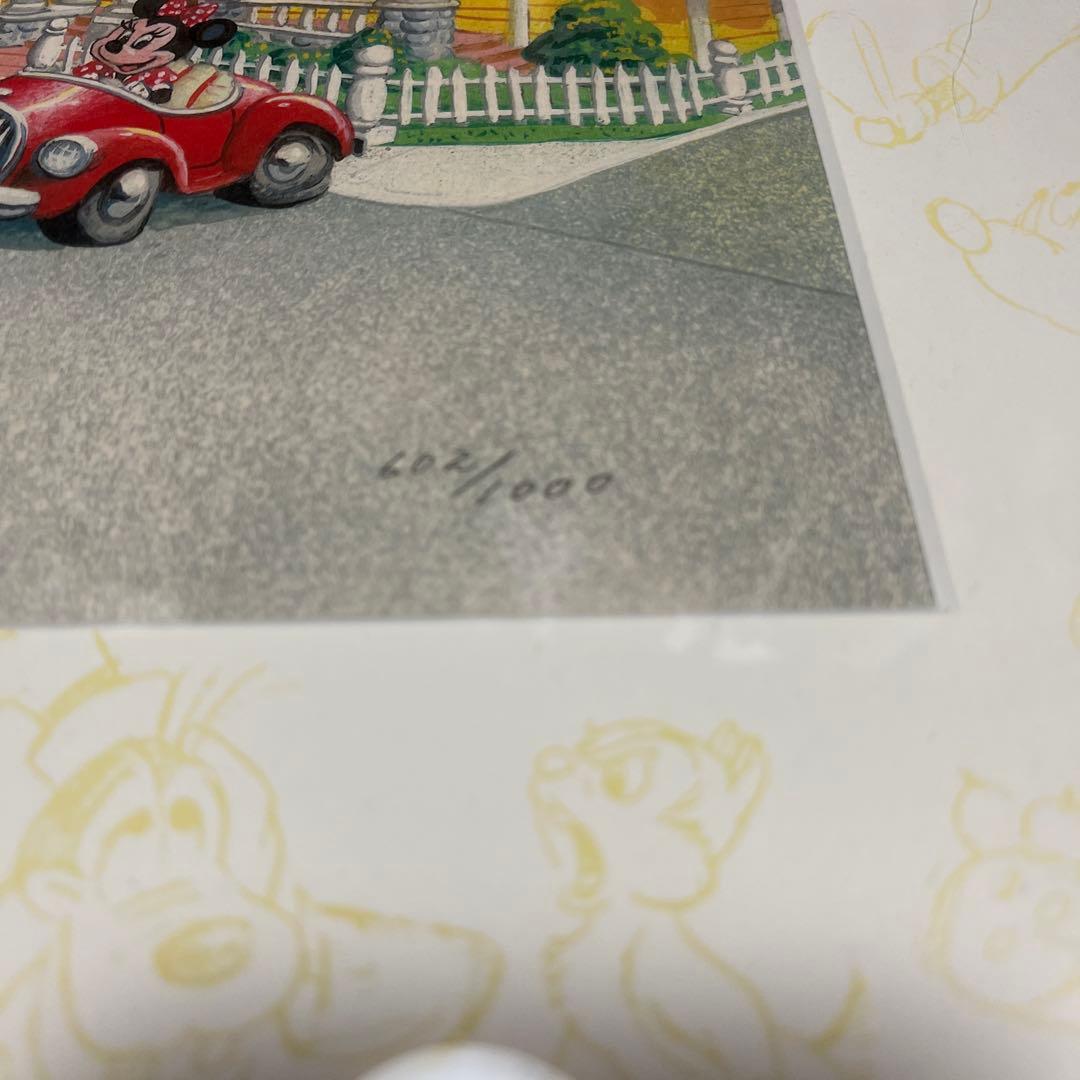 TOONTOWN リトグラフ 東京ディズニーランド TDL 602/1000